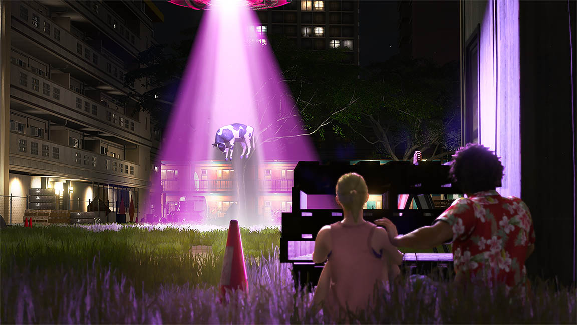 미확인 비행 물체와의 조우