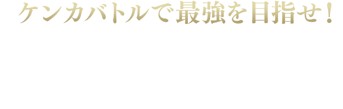 ケンカバトルで最強を目指せ！